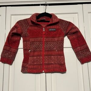Kids Columbia Patterned Fleece Jacket